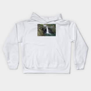 Snoqualmie Falls in Autumn Kids Hoodie